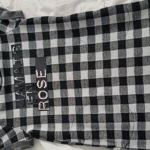 Black and White Checkered T-Shirt
